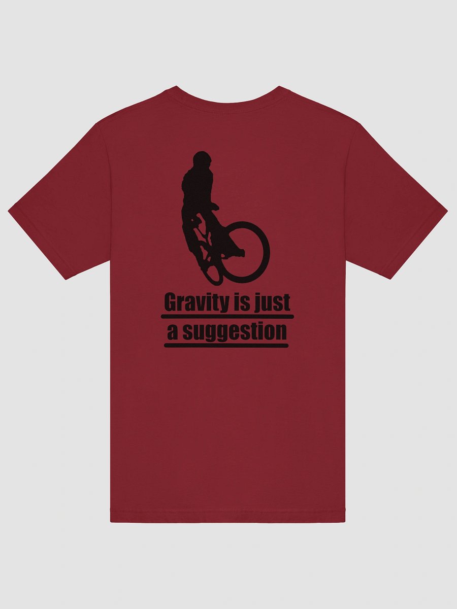 Adrenalix Designs Gravity is just a suggestion T-shirt product image (60)