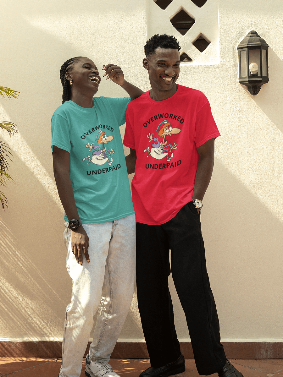 Overworked/Underpaid Heavyweight T-shirt product image (17)