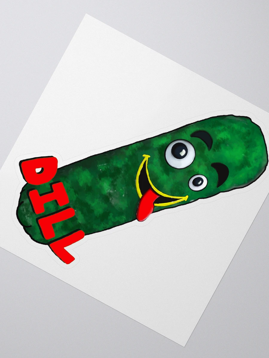 Dill the Pickle Sticker product image (2)