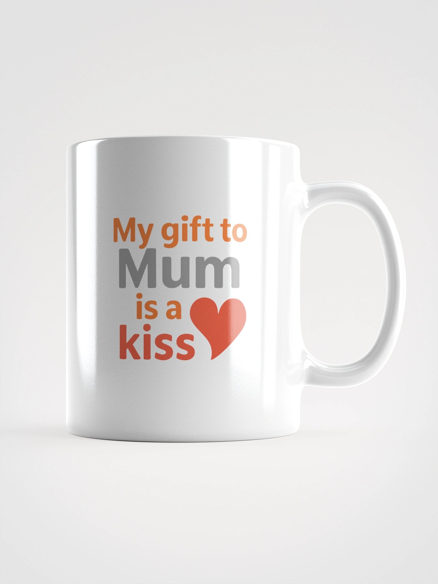 Heartfelt Gift White Glossy Mug product image (5)