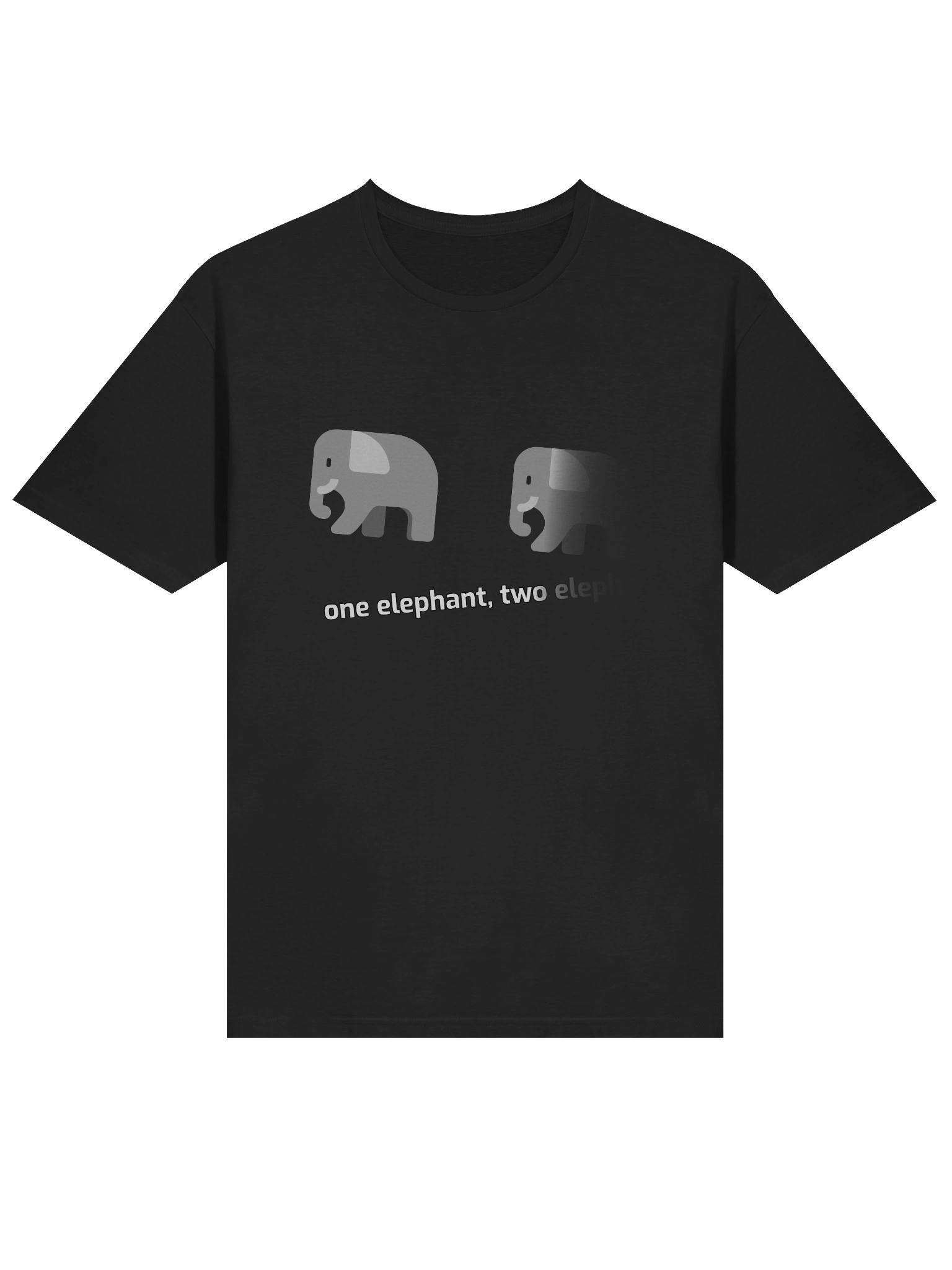 One Elephant, Two Elepha- T-Shirt #4 product image (2)