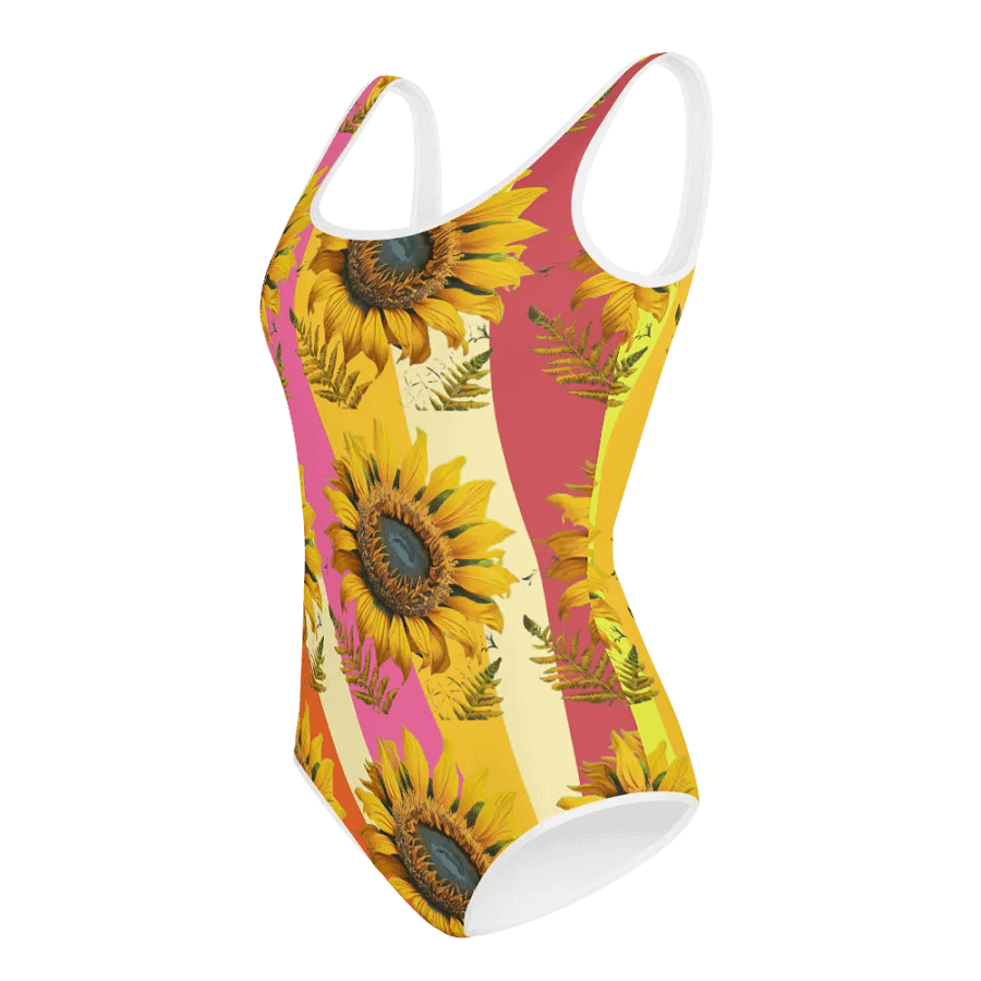 Shine Bright Like a Sunflower: All-Over Print Swimsuit product image (12)