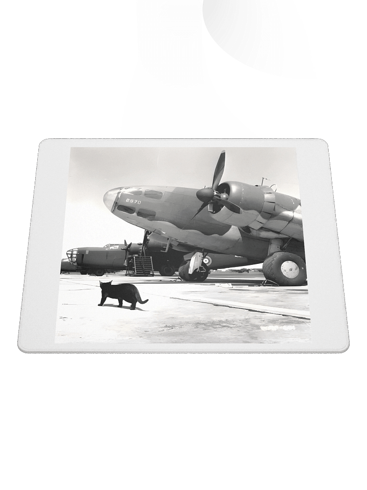 Cat on the Tarmac Gaming Mouse Pad product image (1)