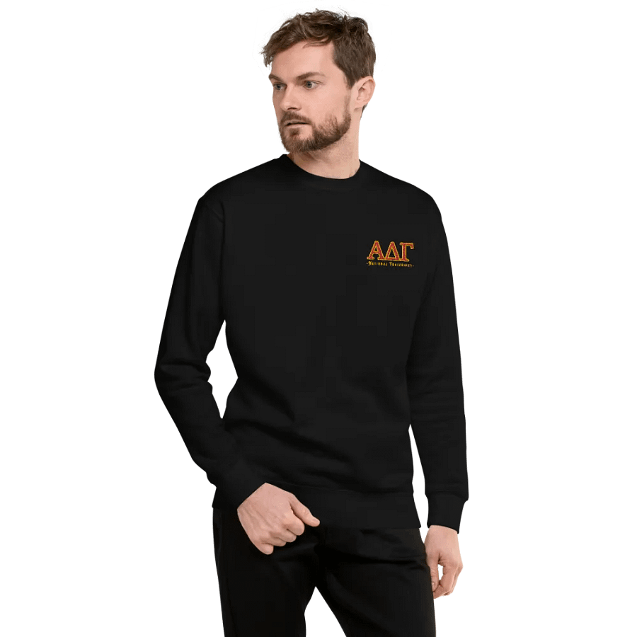 ADG Letters Sweatshirt- Embroidered product image (2)