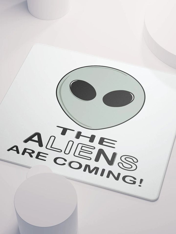 Aliens Are Coming! - Gaming Mouse Pad product image (1)