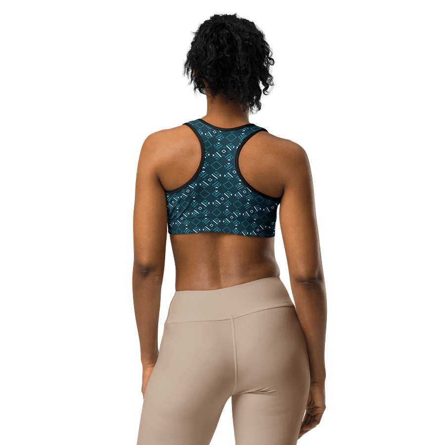 Facet Fantastic Geometric Print Sports Bra product image (3)