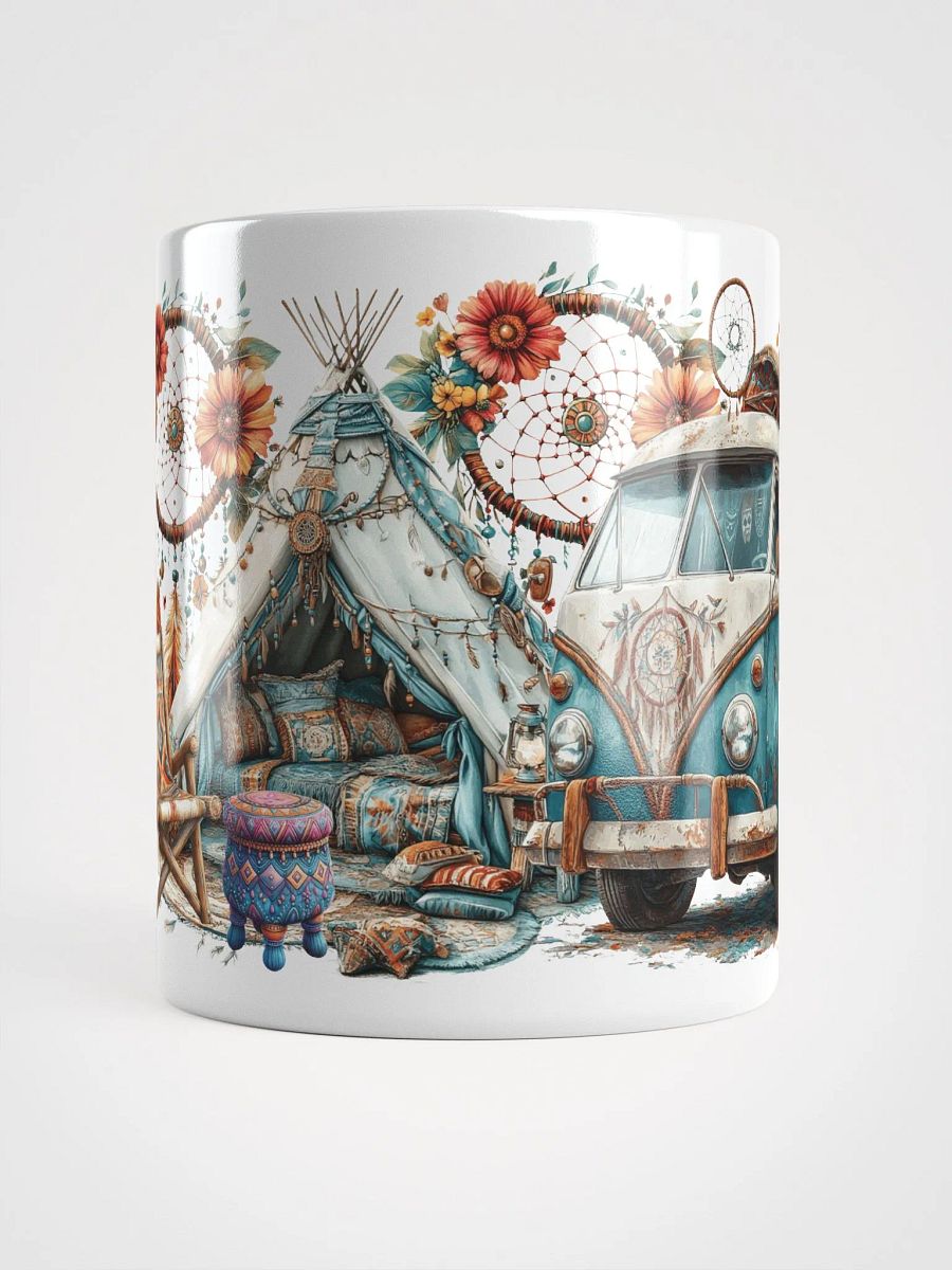 Bohemian Hippie Camping Mug product image (5)