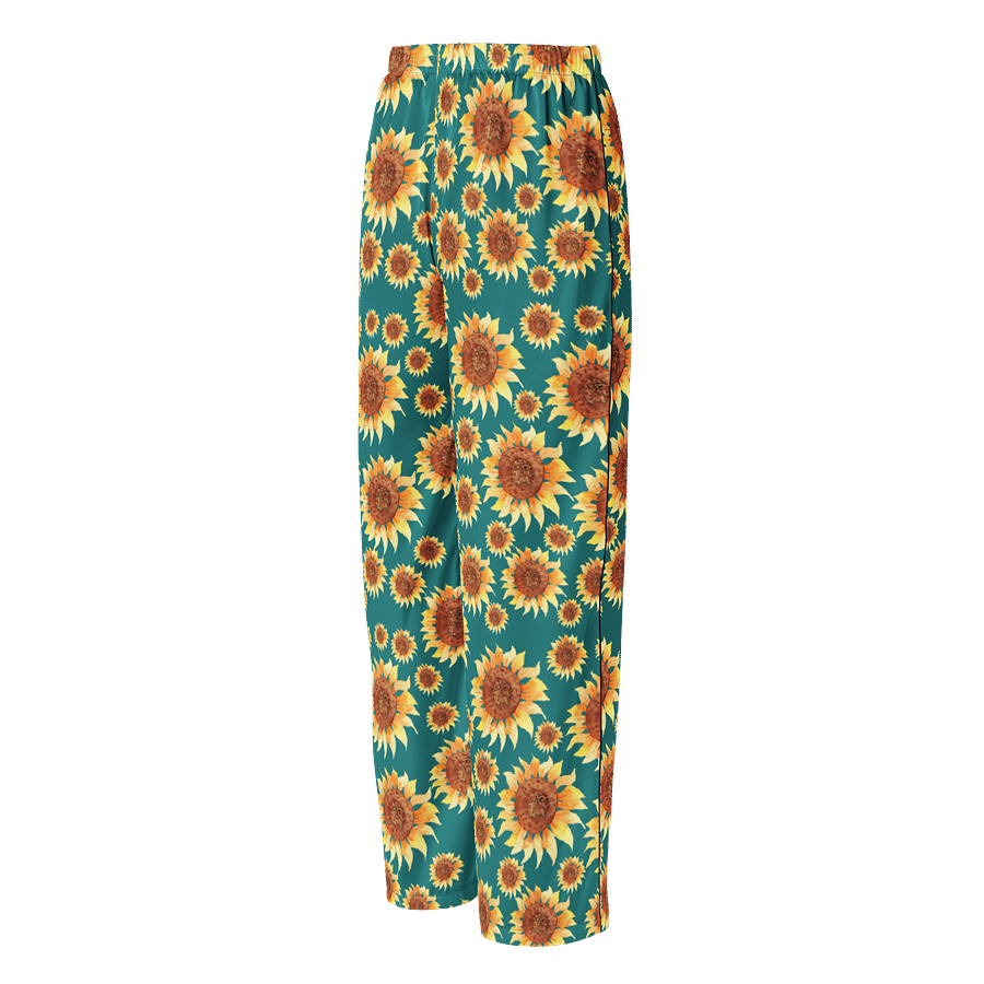 Sunflower Patterned Pajama Pants product image (2)