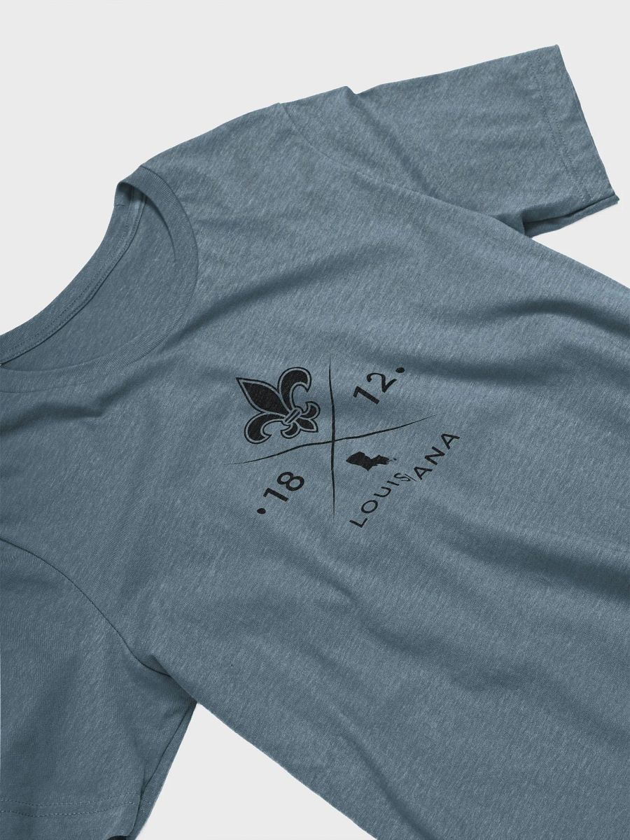 Louisiana Map Fleur-de-Lis T-Shirt product image (4)