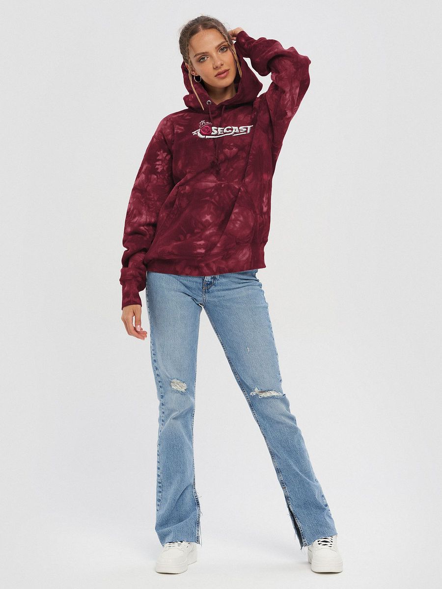 Rosecast Logo Tie-Dye Champion Hoodie (Embroidered) product image (6)
