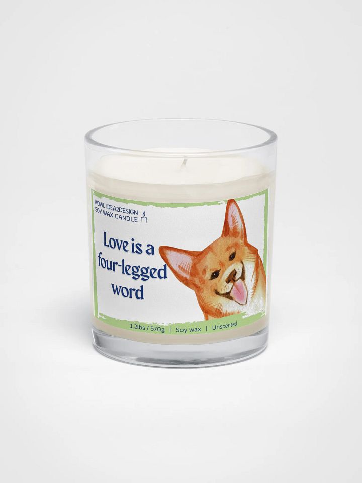 Corgi Dog Lover Best Gift, Large Capacity, Great Value & Eco-Friendly Candle – 1.2 lbs of Pure Serenity product image (1)
