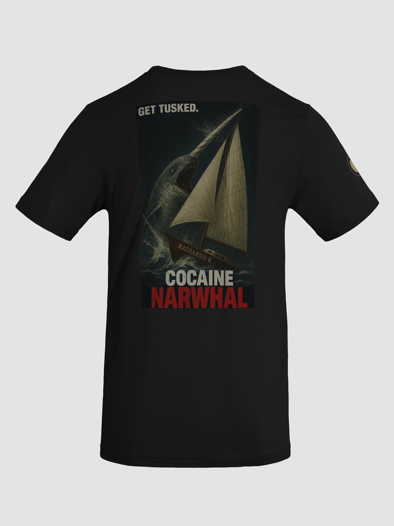 Cocaine Narwhal Meme — Limited Edition Tee product image (4)