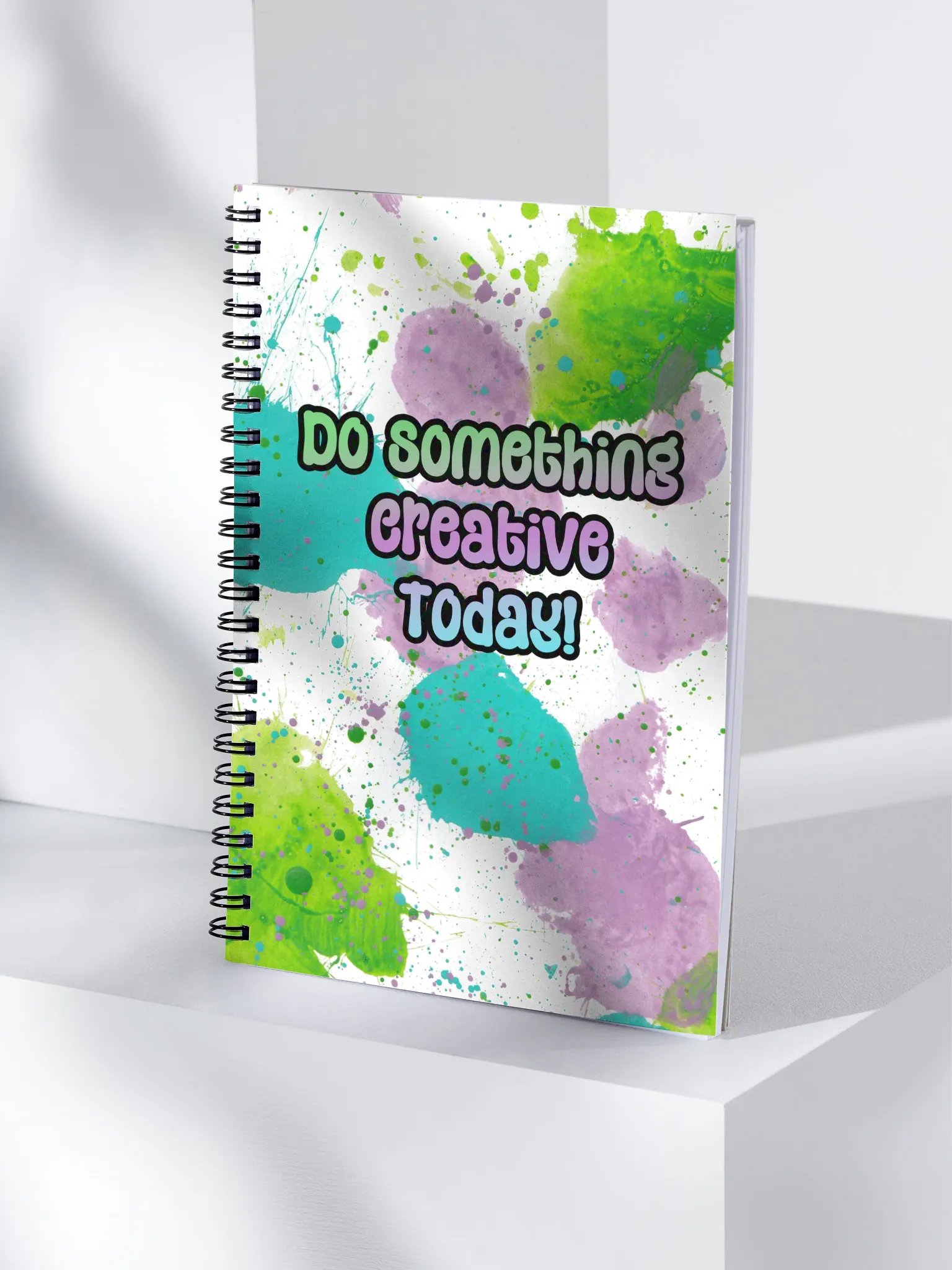 'Do Something Creative Today' Spiral Notebook product image (6)