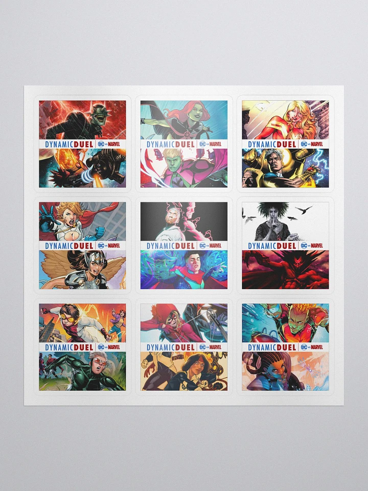 Dynamic Duel Episode Cover Stickers - Series 16 product image (1)