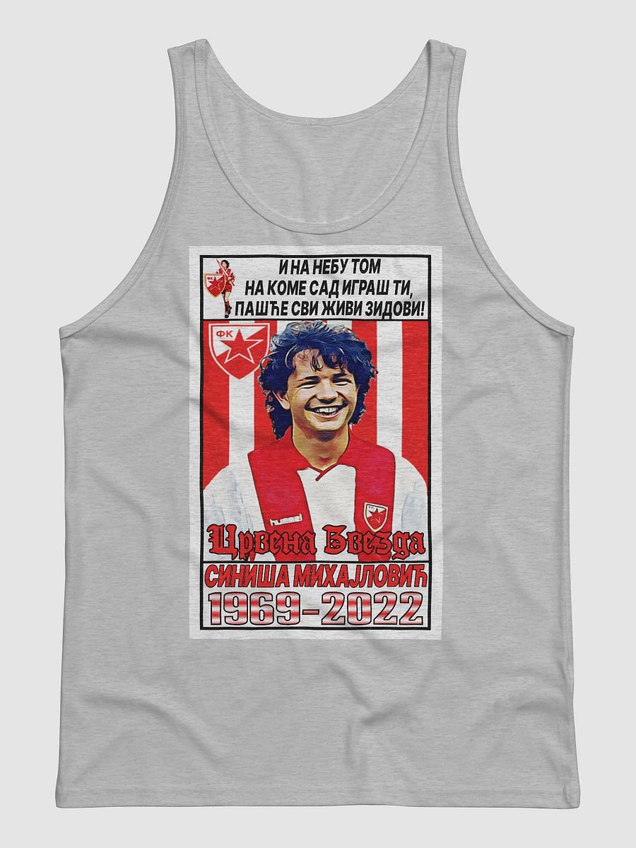 Siniša Mihajlović (FK Crvena Zvezda) #5 Bella+Canvas Jersey Tank product image (5)