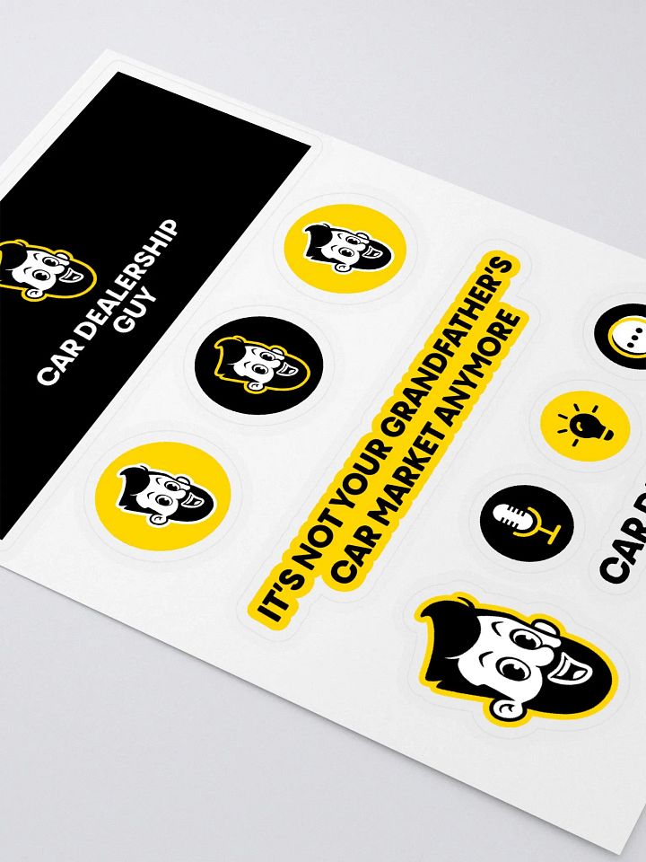 CDG Sticker Sheet product image (2)