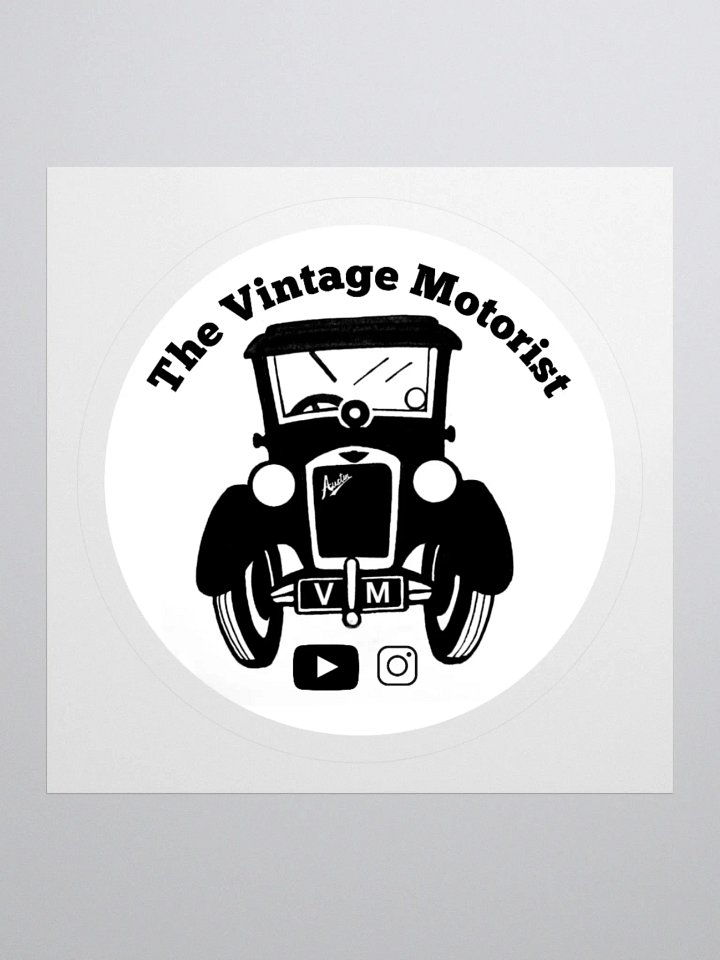 Vintage Motorist Stickers product image (2)