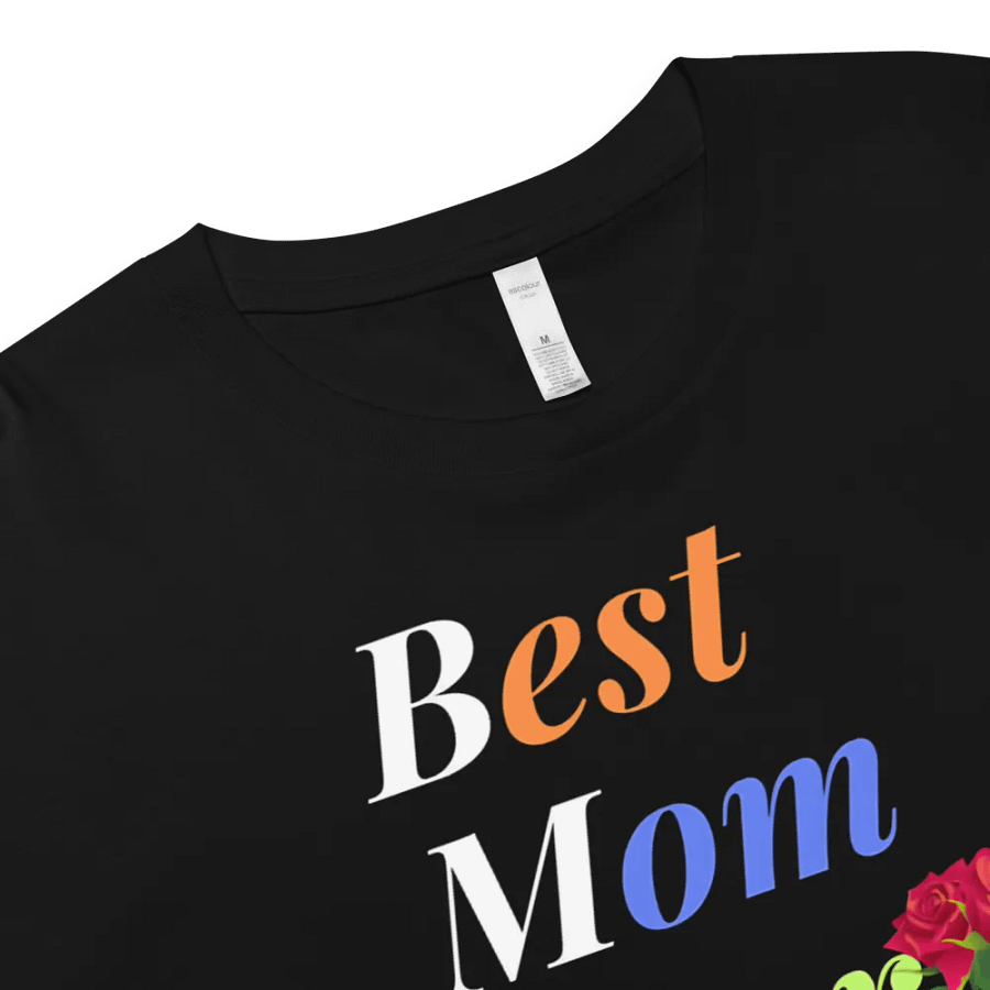 Best Mom Ever AS Colour Women's Crop Top product image (4)