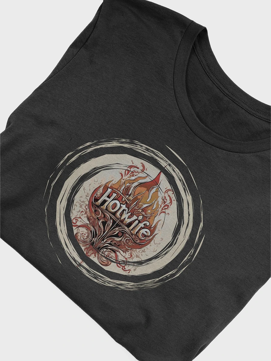 The Hotwife's T-shirt. Hotwife Fire retro-toned cosmic swirl Tee product image (55)
