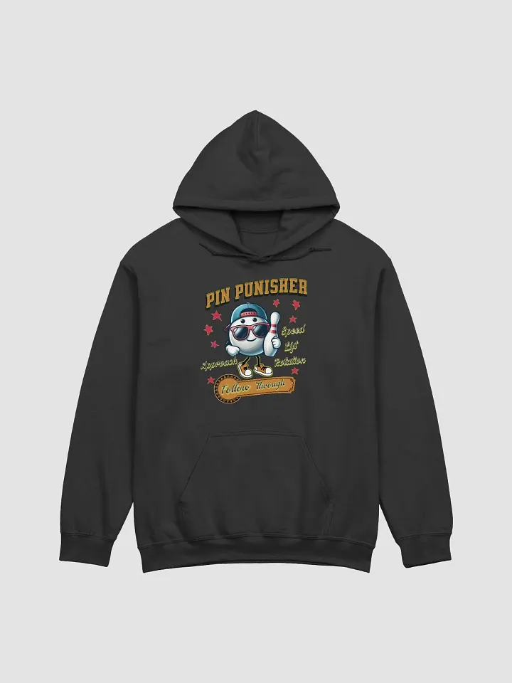 Pin Punisher Bowling Illustrated Hoodie product image (1)
