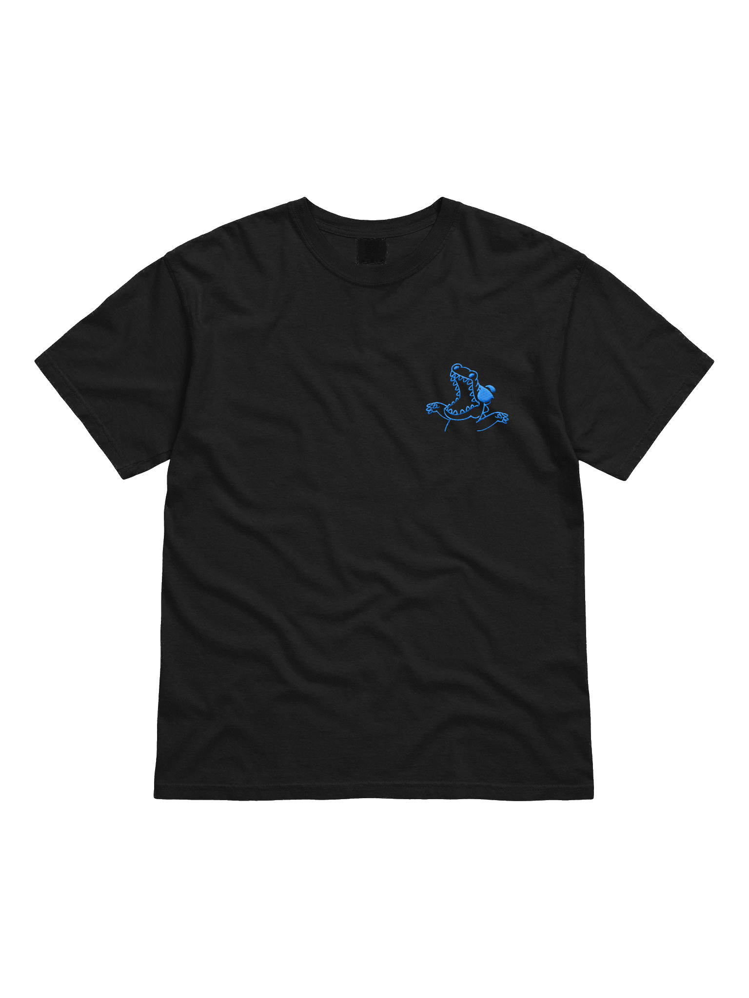 FOMOgator Black Shirt - Blue Logo product image (1)