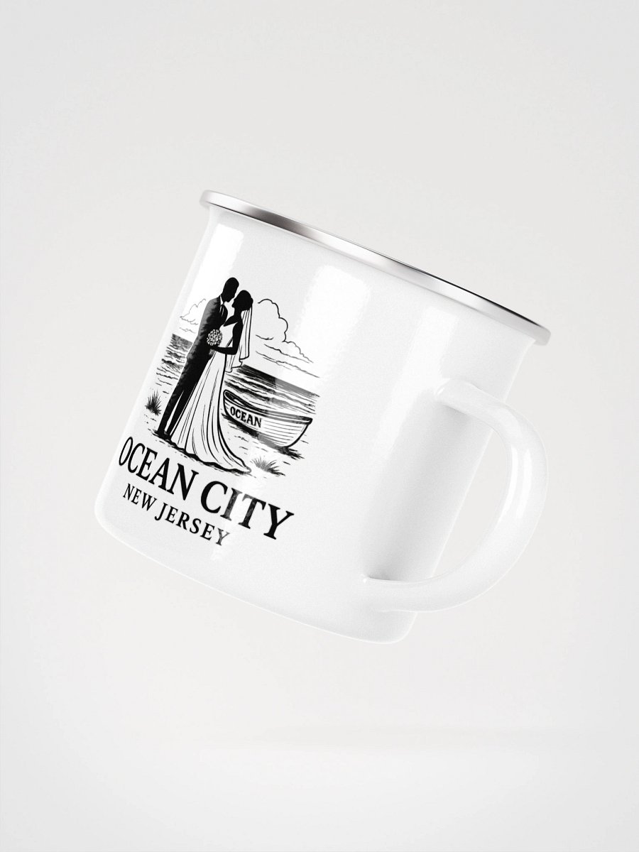 Ocean City NJ Enamel Wedding Mug product image (3)