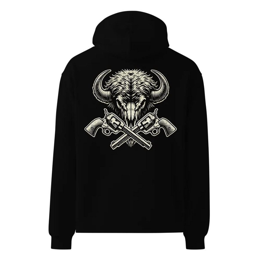 Sweat à Capuche – Crâne de Bison & Revolvers product image (1)