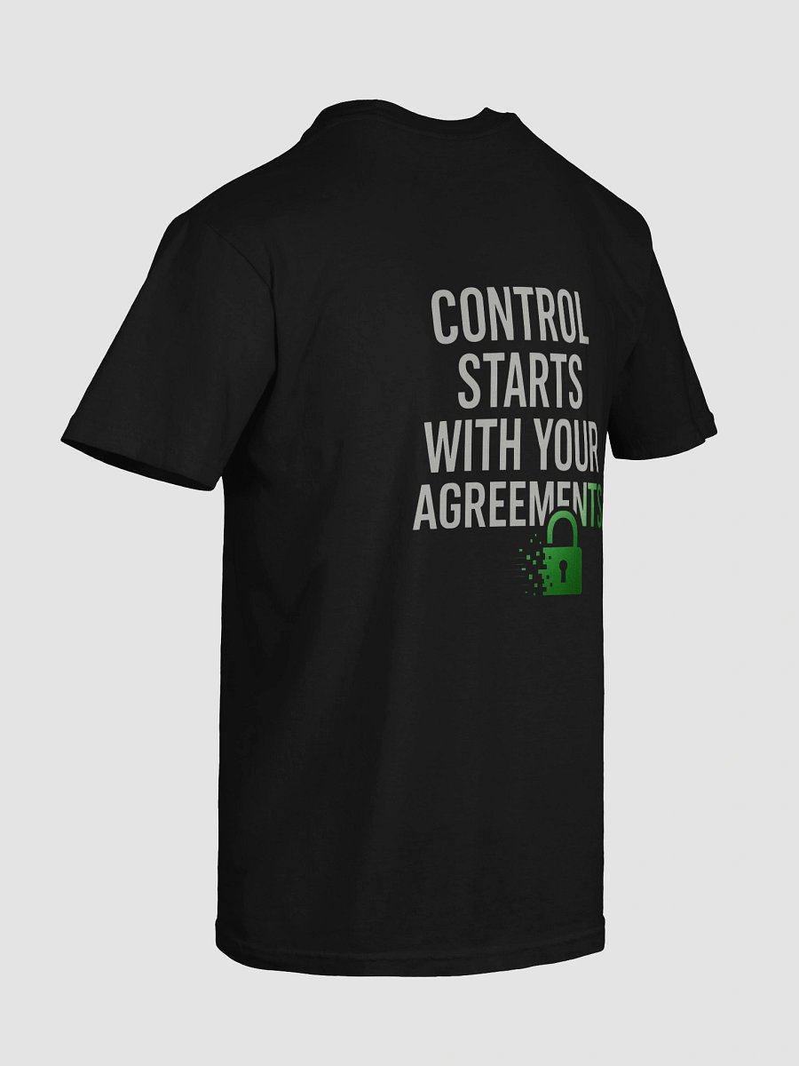 Control Start with your Agrements T-Shirt B product image (136)
