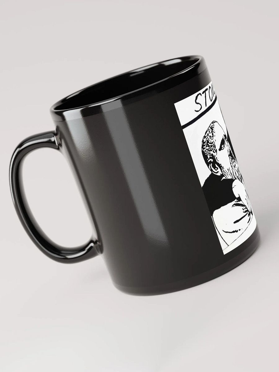 Stoic Youth Black Glossy Mug product image (4)