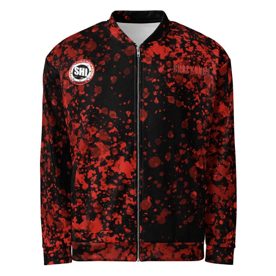GROCK DUBZ BLOODY BOMBER JACKET product image (1)