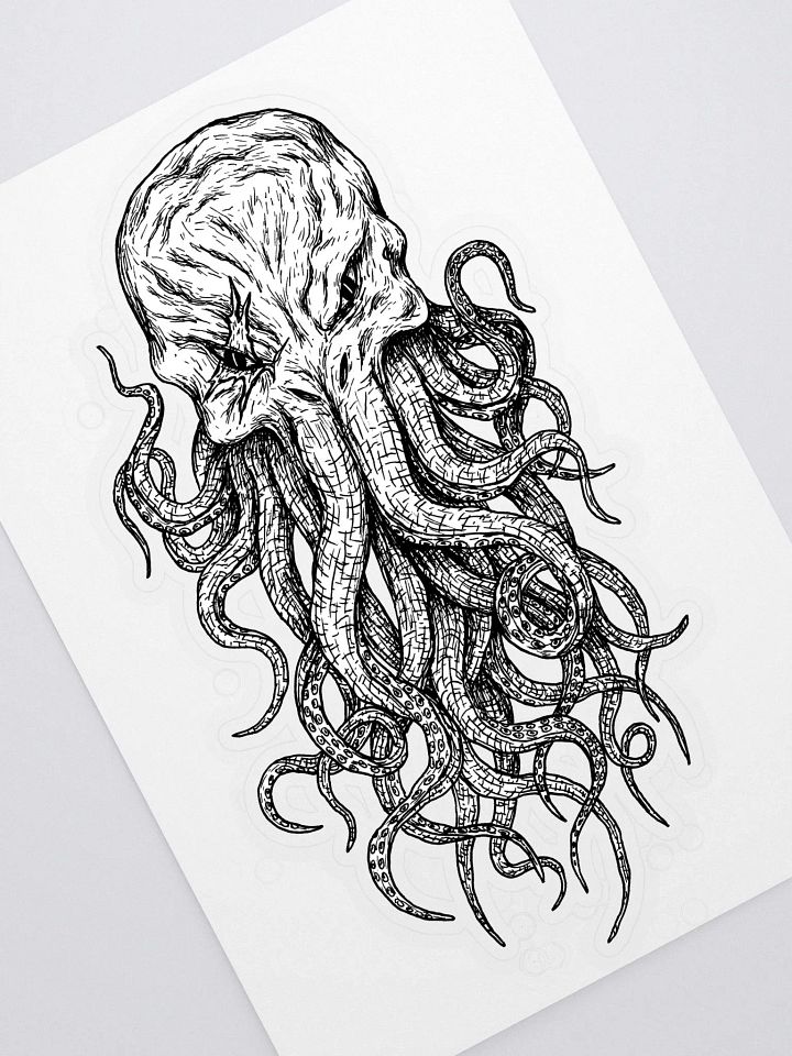 No God's Only Squid Sticker product image (2)