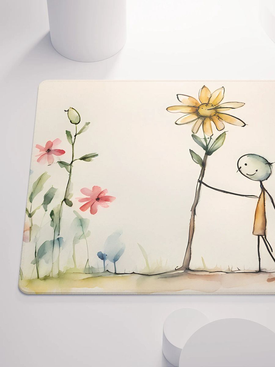 Planting Flowers for Breakfast, Gaming Mouse Pad, 2 Sizes product image (6)