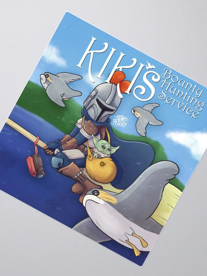 Kiki's Bounty Hunting Service Sticker product image (6)