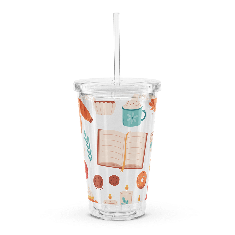 Cozy Autumn Delight Clear Tumbler product image (1)