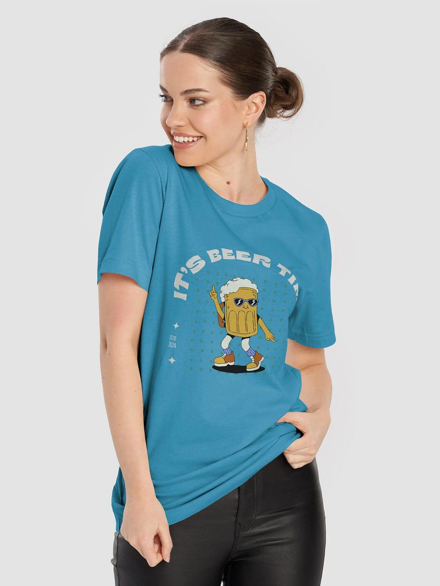 Frothy Fun Beer Character T-Shirt product image (67)