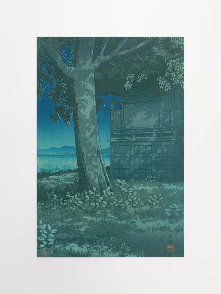 Hachirogata Lagoon in Akita district - Kawase Hasui product image (1)