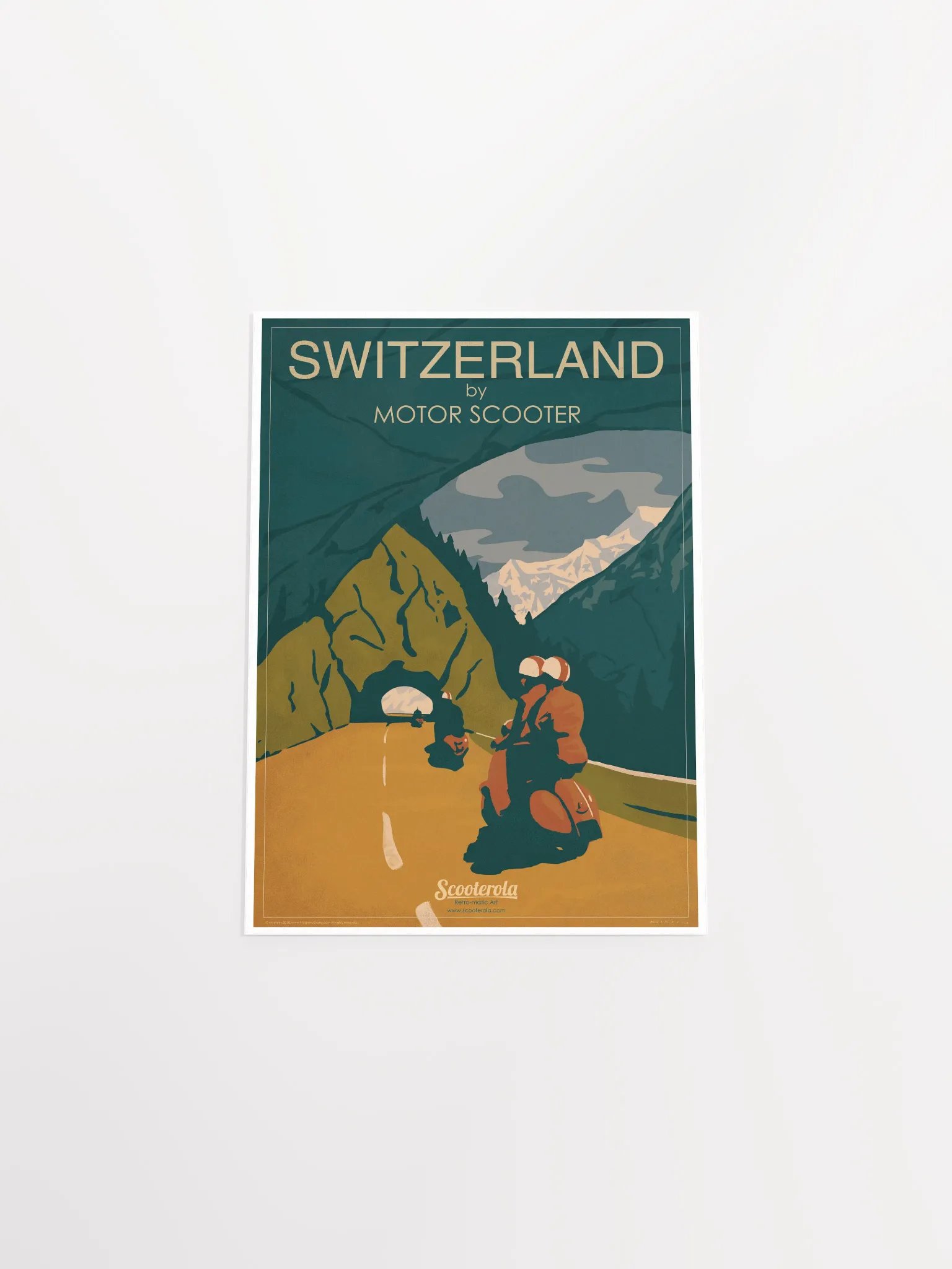SC180151 Switzerland by Scooter Vintage Style Poster product image (20)