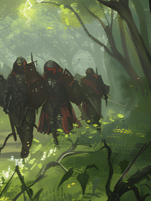Mercenaries of the Realm Armored Allies in the Enchanted Forest product image (2)