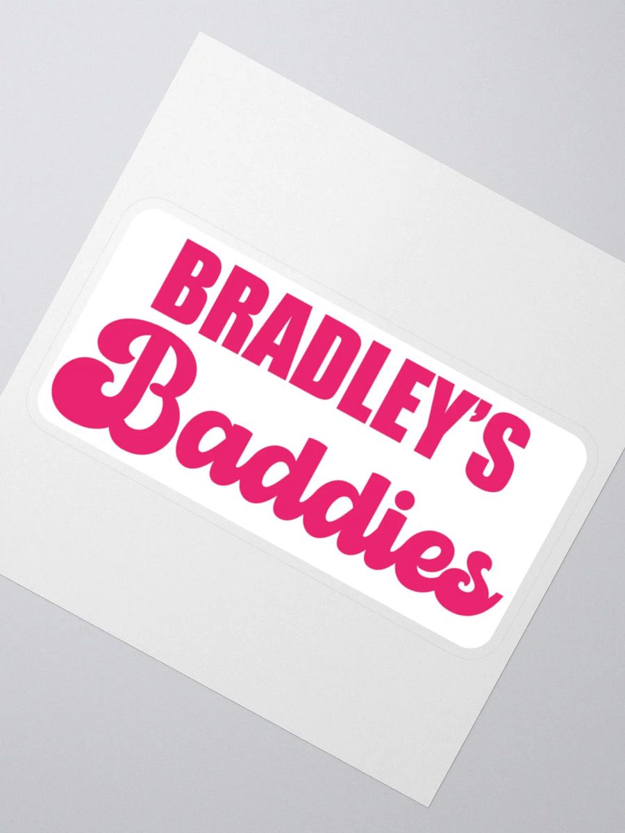 Bradleys Baddies Stickers product image (2)
