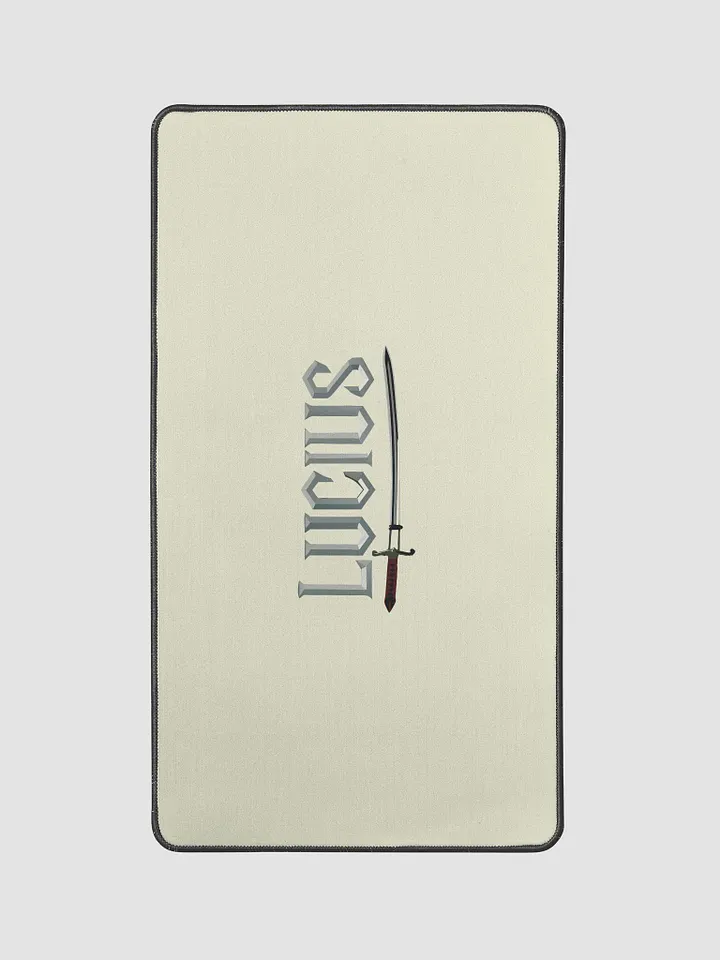 Lucius Desk Mat 12" x 22" product image (1)
