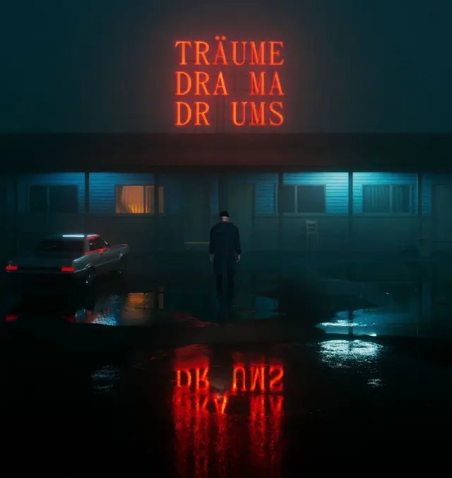 Die letzten Wochen waren intensiv. Wir haben Blogs gedreht, Promo-Ideen geplant, Dinge umgesetzt, von denen man denkt, dass sie heute einfach dazugehören, wenn man ein Album rausbringt. Und ich habe wirklich versucht, mich darauf einzulassen weil man glaubt, man muss das so machen, damit die Musik überhaupt gesehen wird. Aber je mehr wir davon gemacht haben, desto klarer wurde mir: Das bin ich nicht. Dieser ganze Drumherum-Film fühlt sich für mich nicht echt an. Ich bin keiner, der nur für Content die Kamera anschmeißt. Ich will keine Rolle spielen, die nicht aus meinem Herzen kommt. Und rückblickend muss ich einfach sagen: Das ist nicht mein Weg. „Träume Drama Drums“ ist ein Album, das aus einer sehr persönlichen, rohen Phase entstanden ist. Es ist ehrlich, direkt aus dem Bauch, aus Nächten voller Gedanken, Zweifeln, Hoffnung. Und genau deshalb soll es auch genauso gehört werden ohne Filters, ohne Erklärungen, ohne dass man irgendwelche Promo-Stunts braucht, um es zu verstehen. Deswegen machen wir jetzt einen klaren Cut: Keine Blogs mehr. Keine künstlichen Ideen. Keine Zusatzshow. Ab jetzt geht’s nur noch um das, worum es immer hätte gehen sollen: die Musik. Hörproben, Songs, Releases pur, ohne Schnickschnack. Einfach die Musik sprechen lassen. Danke an alle, die das fühlen und mich auf diesem Weg begleiten. Holla die Waldfee um 18 Uhr gibt’s heute die erste Hörprobe! Und hier seht ihr das Cover vom Album.... #Chakuza #Mehralsmusik #Album #Cover