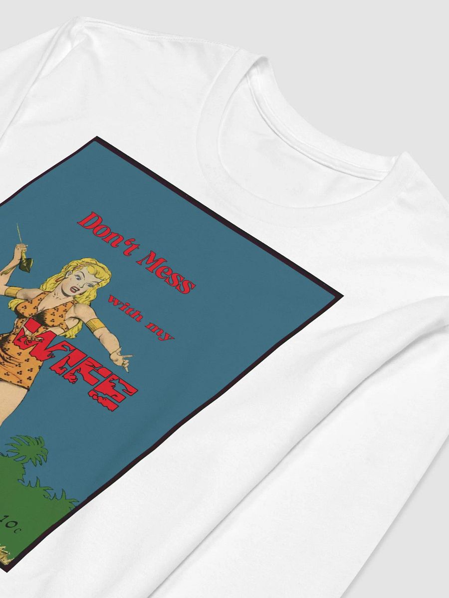 Don't Mess with My Wife Men's Comic Book Style T-Shirt product image (14)
