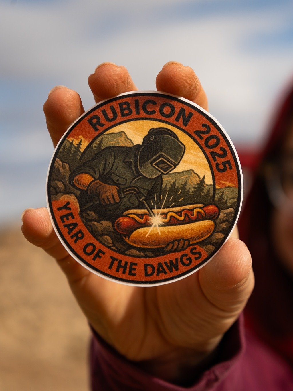 Rubicon 2025 "Year of the Dawgs" Official Sticker product image (1)