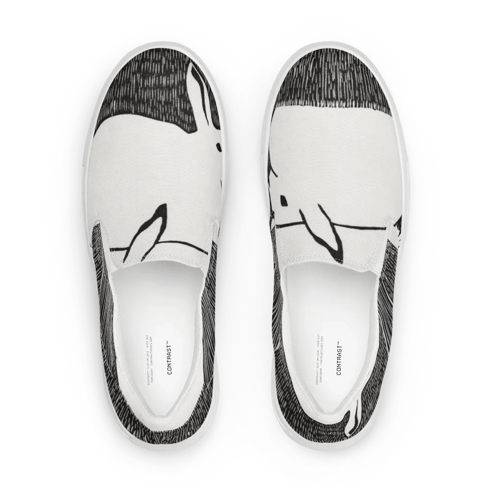 Premium White Men's Slip-On Shoes n. 18 product image (1)