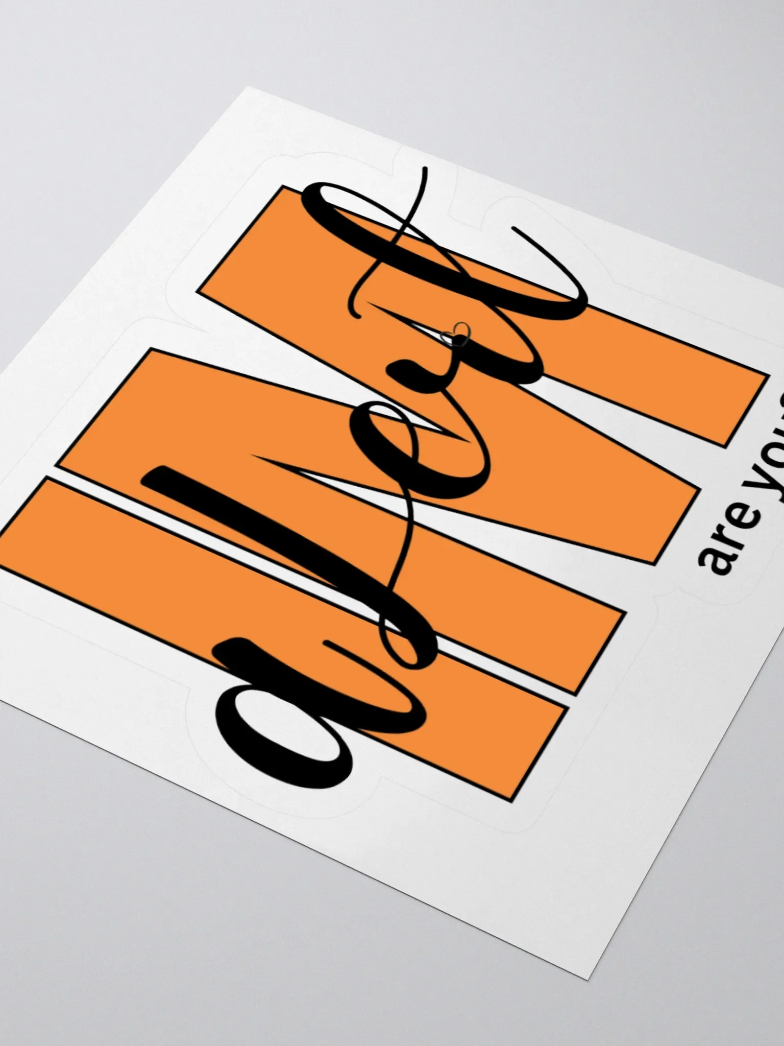 I'm aLert Sticker product image (9)