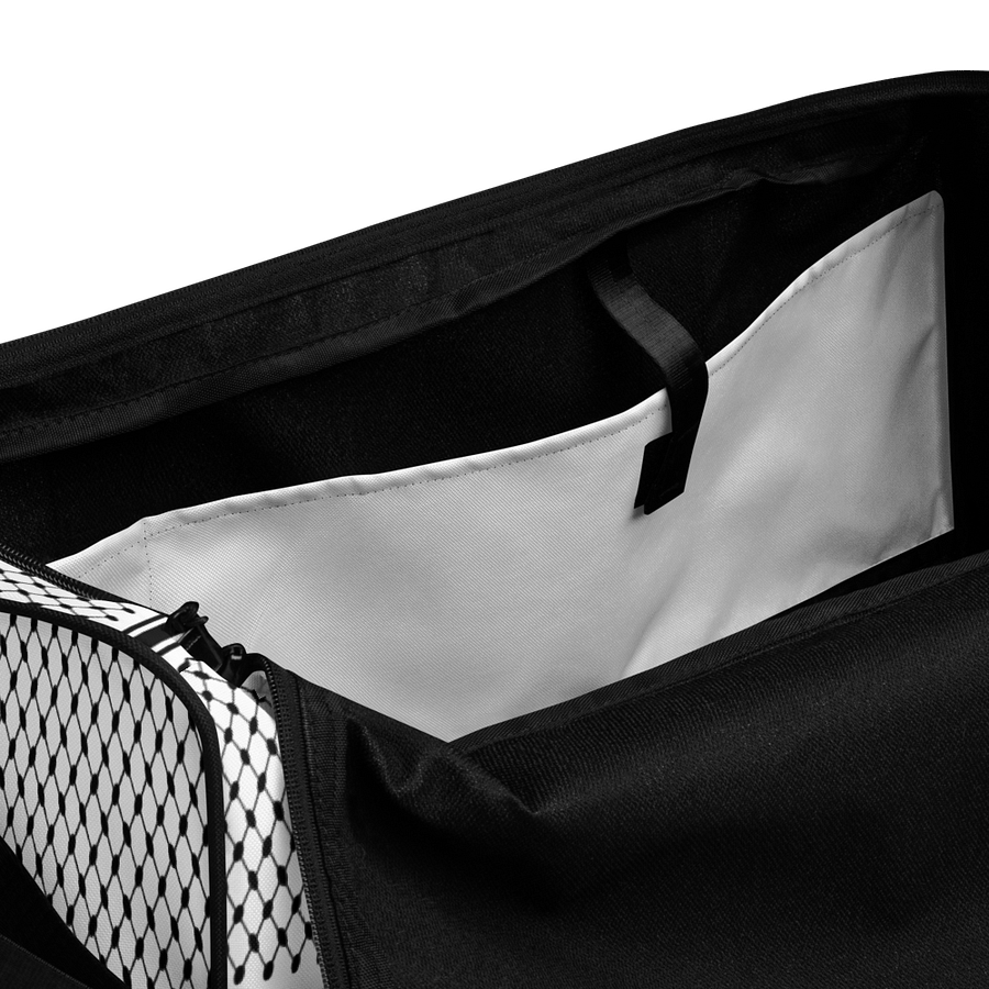 Midnight Canvas: All-Over Print Duffle Bag product image (4)