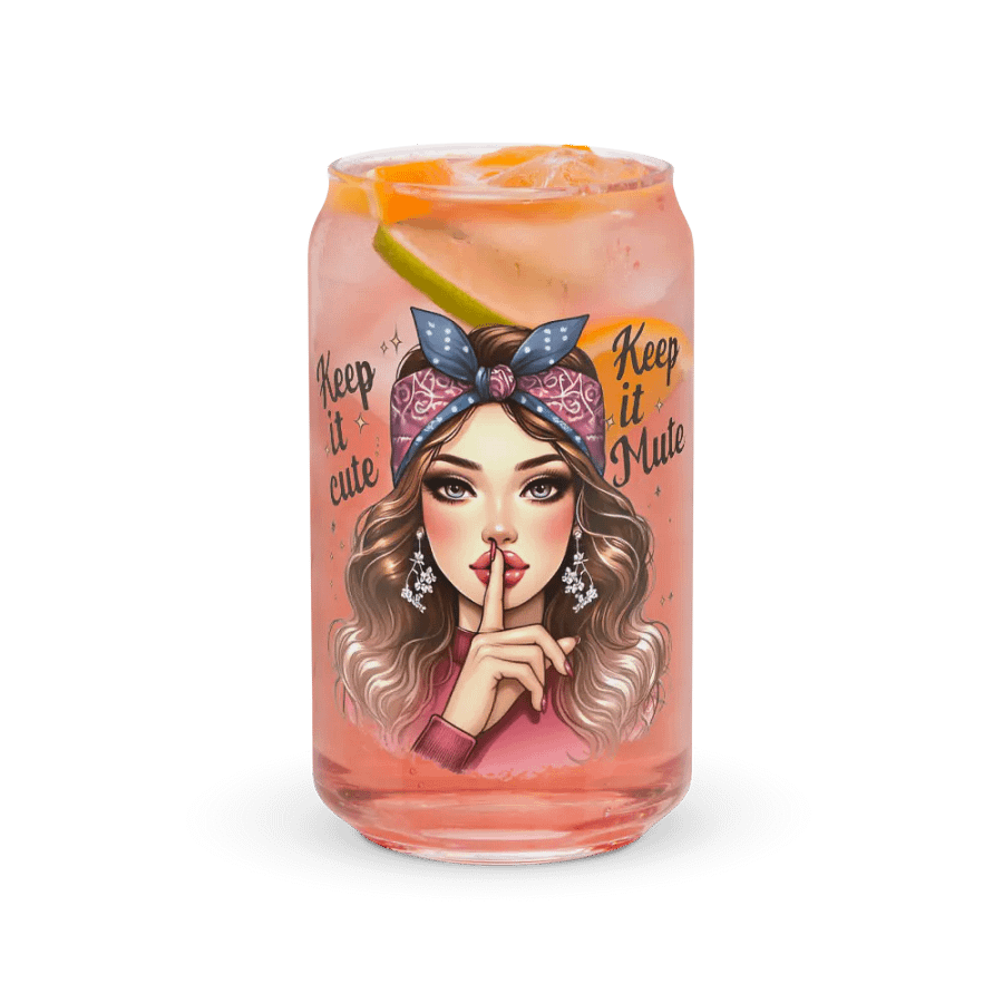Keep It Cute Cup With Lid And Straw product image (7)