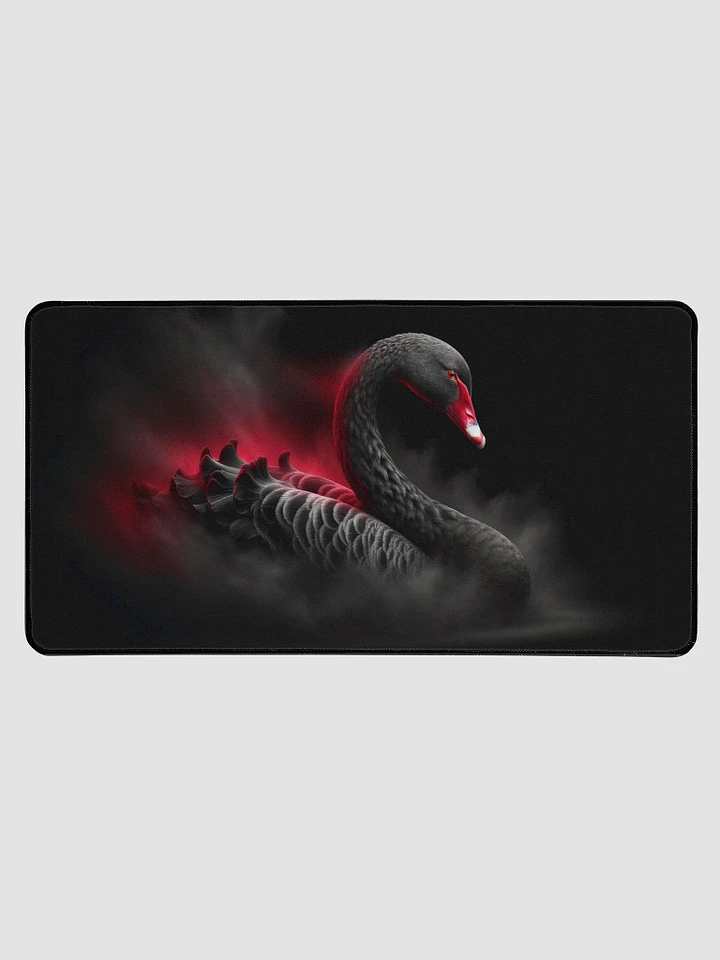 Desk Mat Black Swan 39.37 cm x 80.01 cm product image (1)