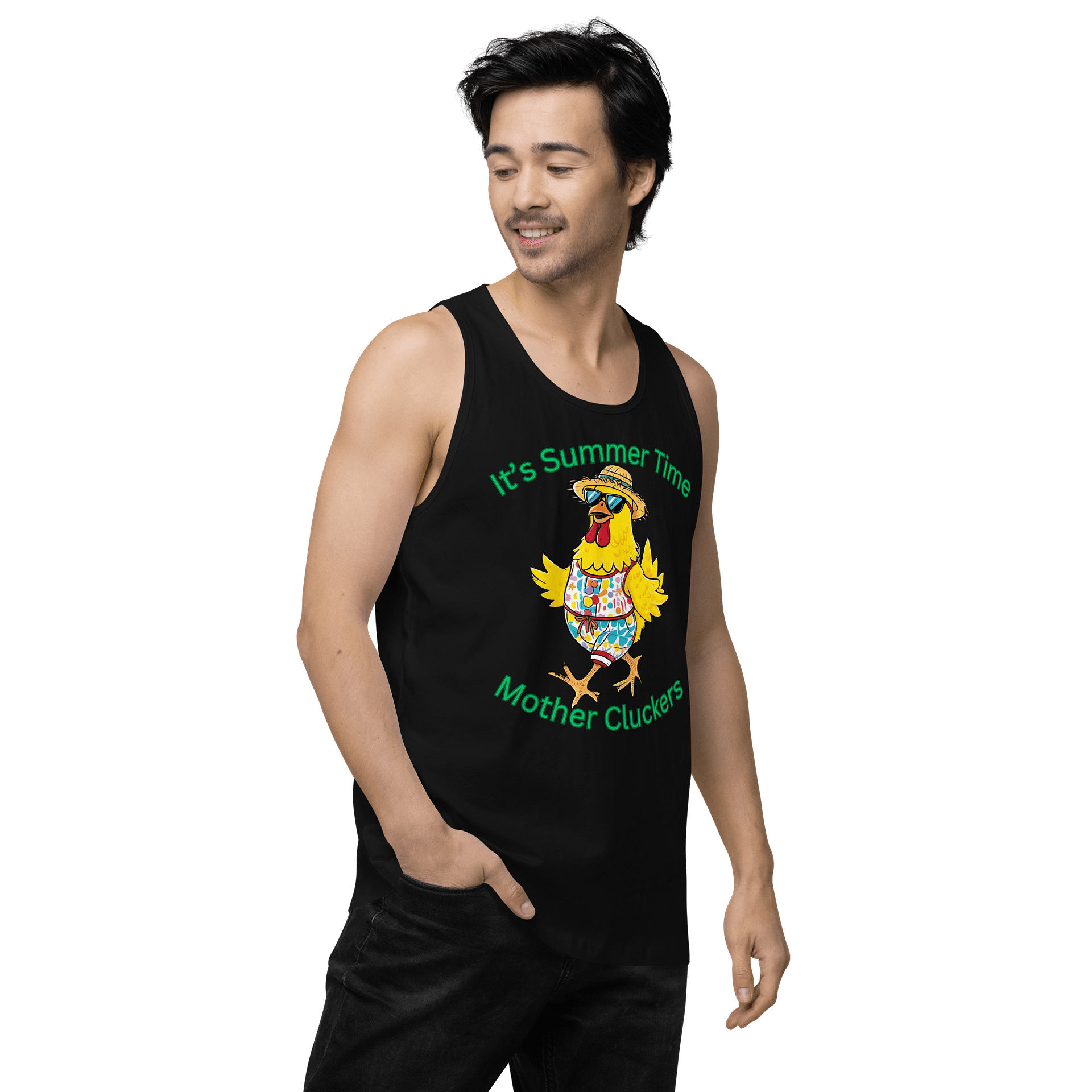Summer Clucker Men's Tank Top product image (3)