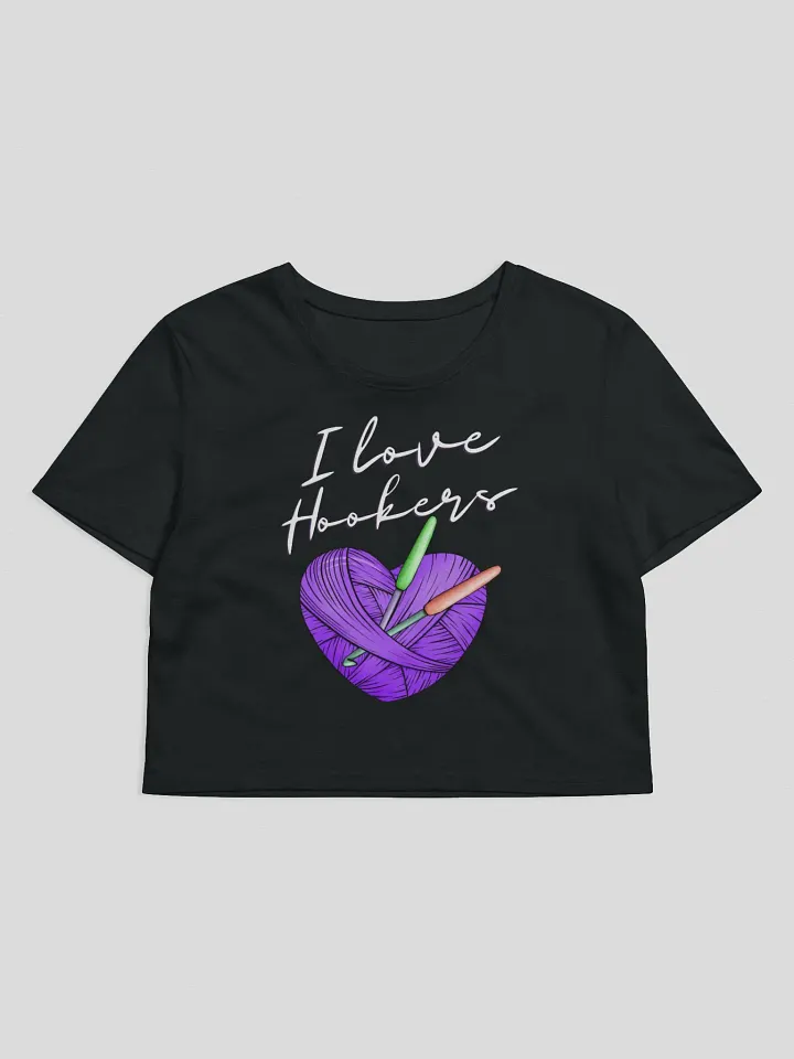 Hookers - dark purple croppie product image (1)